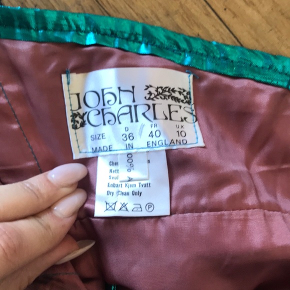 Metallic Dress, Vintage! Made in London. - Picture 7 of 7